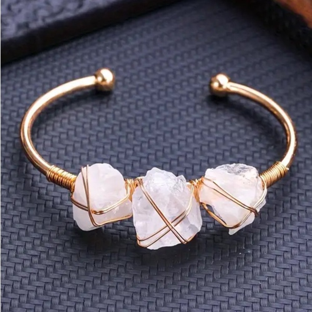 Elegant Semi Precious Stone Bracelet